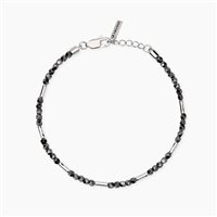 Bracciale Mabina Uomo Rocket in Argento Ematite 534117